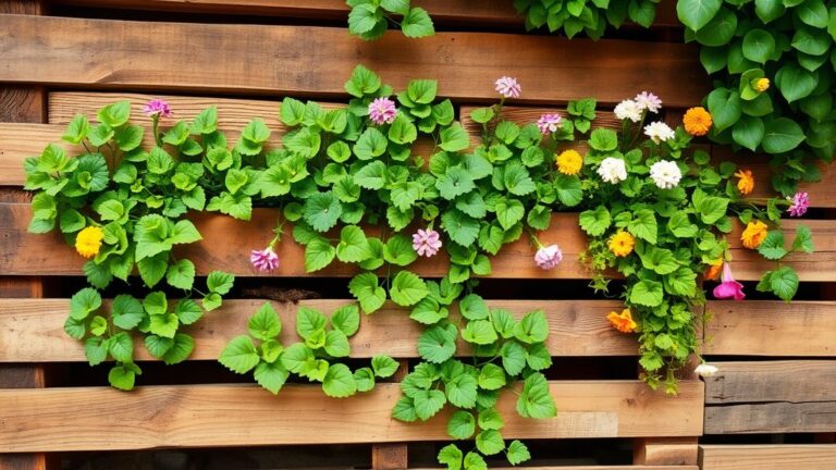 Creëer een prachtige pallet muur tuin voor je buitenruimte